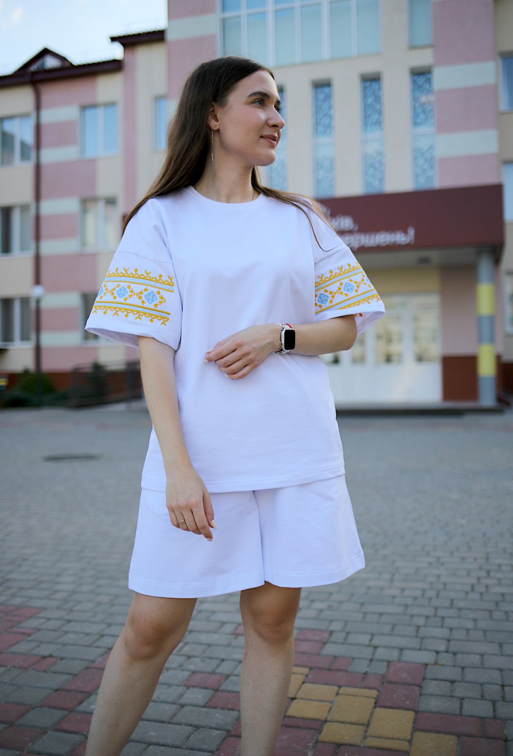 Женская вышиванка Koala fashion единство M Белый