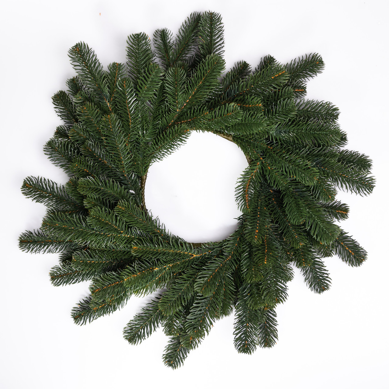 Вінок новорічний хвойний литий 60х35х10 см Зелений (TD-VINGR) - фото 6 Вінок новорічний хвойний литий 60х35х10 см Зелений (TD-VINGR) - фото 6