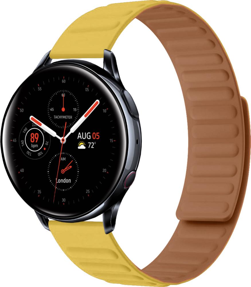 Ремешок Magneter для Galaxy Watch Active 2 40/44 мм Yellow (26619-0A)