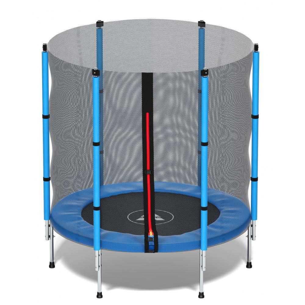 Батут детский Atleto с сеткой 140 см Синий (21000400) - фото 4 Батут детский Atleto с сеткой 140 см Синий (21000400) - фото 4