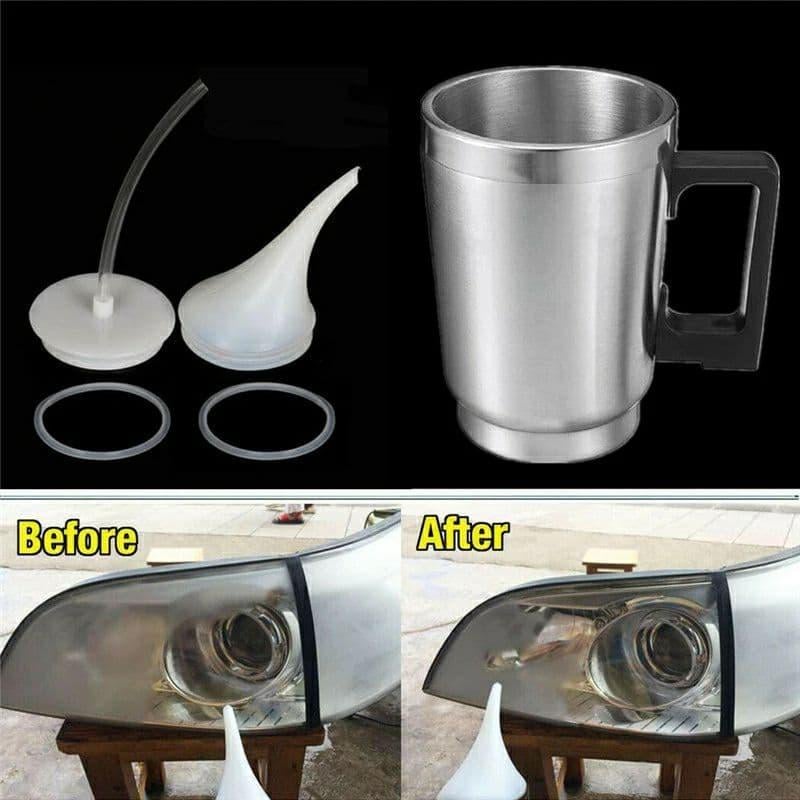 Жидкость для химической бесконтактной полировки фар NON-CONTACT 64 балон 800 г - фото 7 Жидкость для химической бесконтактной полировки фар NON-CONTACT 64 балон 800 г - фото 7