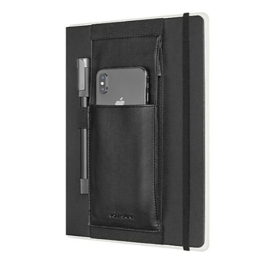 Карман для блокнота Moleskine Classic Черный (ET96TLB4BK) - фото 3