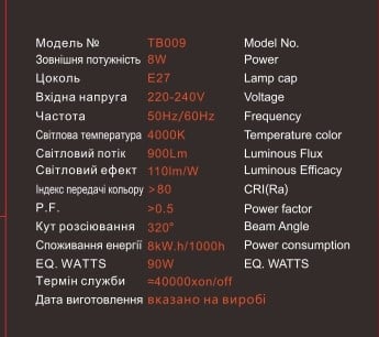 Лампа светодиодна EGE LED Filament 8W ST64 (132) - фото 3