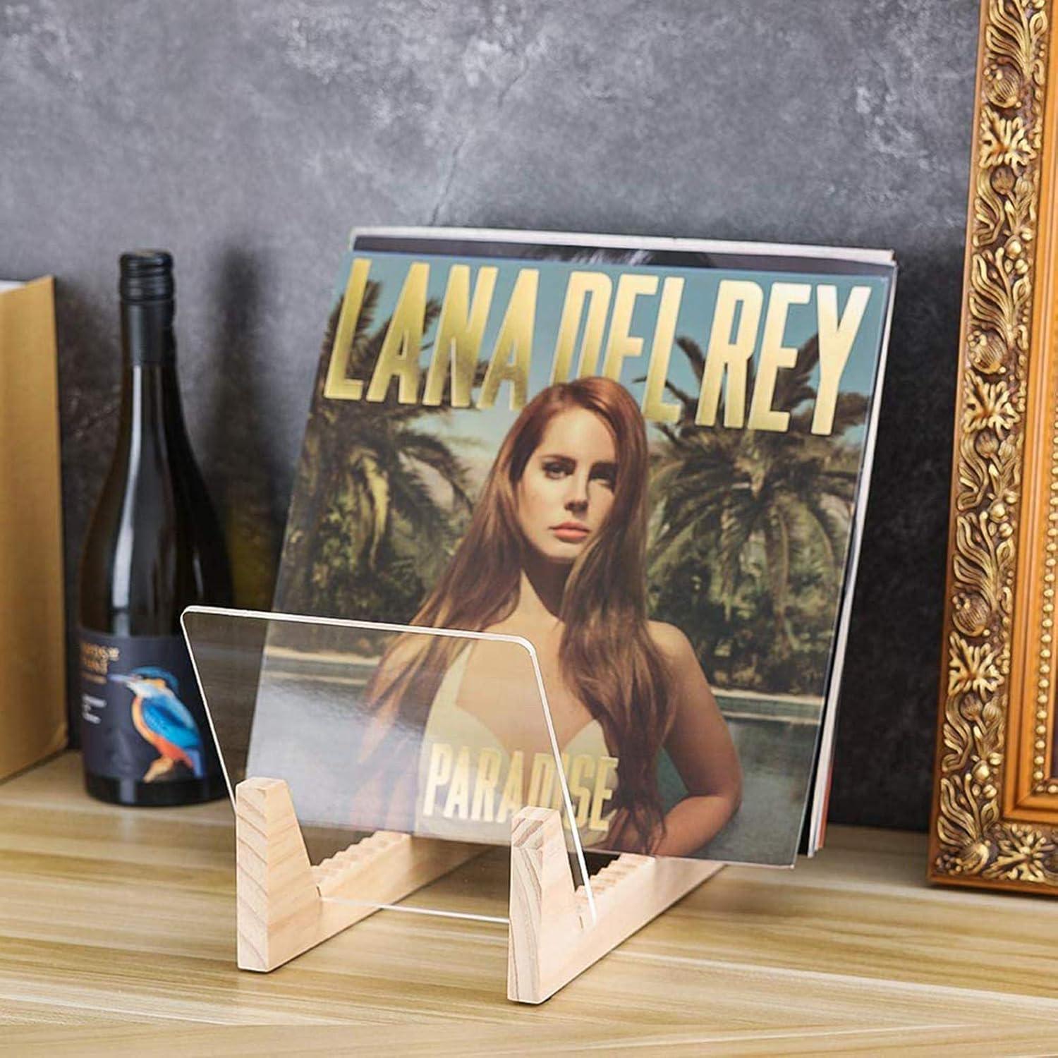 Підставка органайзер для вінілових платівок та книг 34х9 см Light Wood (SP-100-12) - фото 3 Підставка органайзер для вінілових платівок та книг 34х9 см Light Wood (SP-100-12) - фото 3