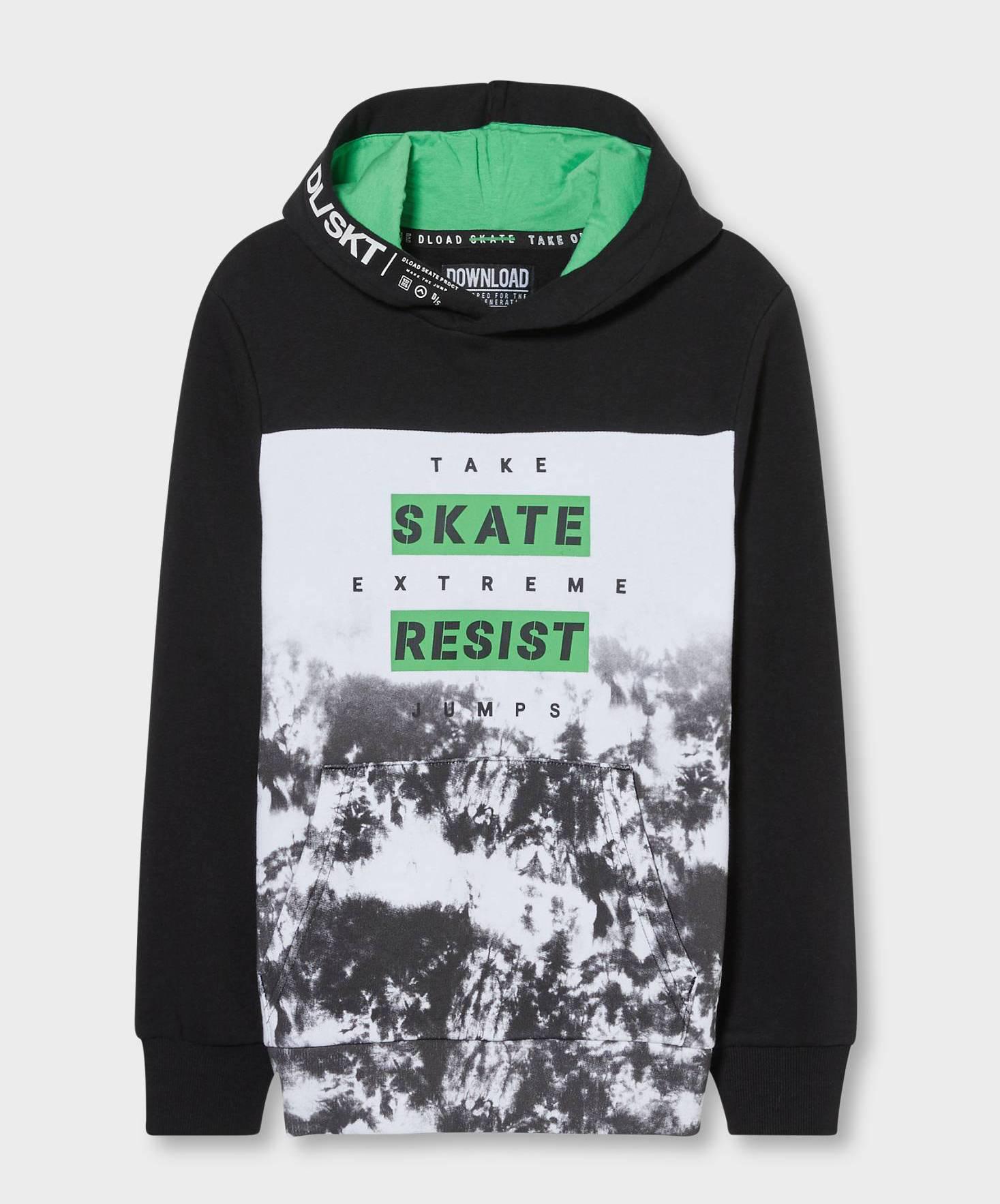 Худі з капюшоном для хлопчика C&A розмір 146-152 см Чорний (2144734)