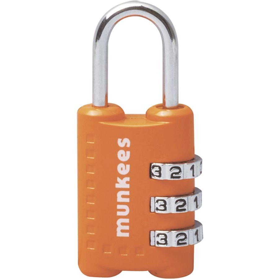 Брелок-замок Munkees 3604 Combi Lock 1 Orange