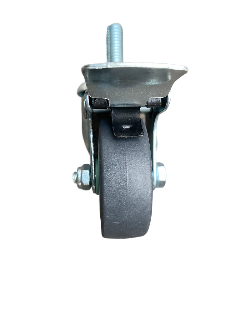 Поворотное колесо с болтом и тормозом 50 мм (1851297943) - фото 4