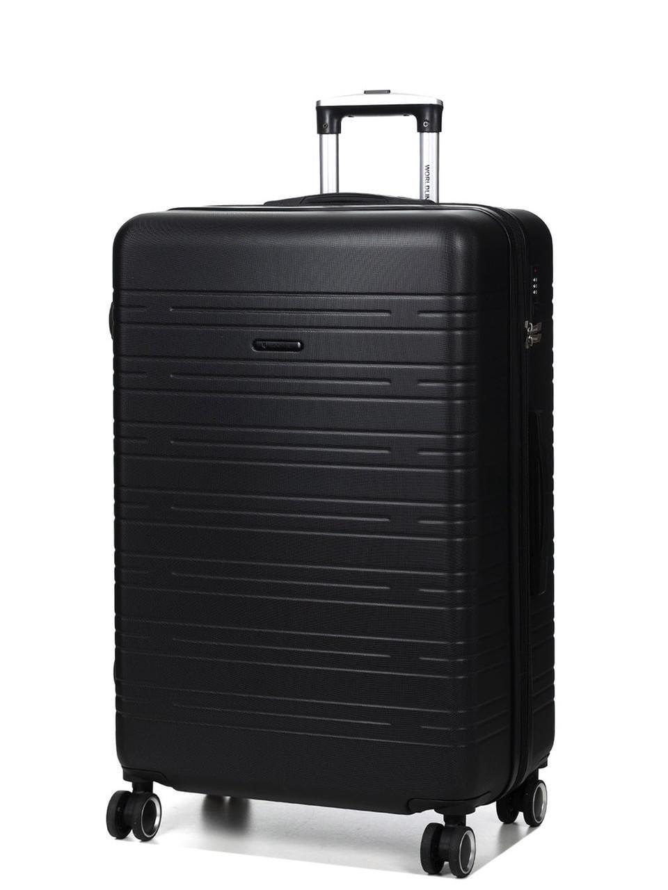 Чемодан Франция большая Worldline L 76х49х31+3 см 110 л 4,2 кг Черный (627) Чемодан Франция большая Worldline L 76х49х31+3 см 110 л 4,2 кг Черный (627)