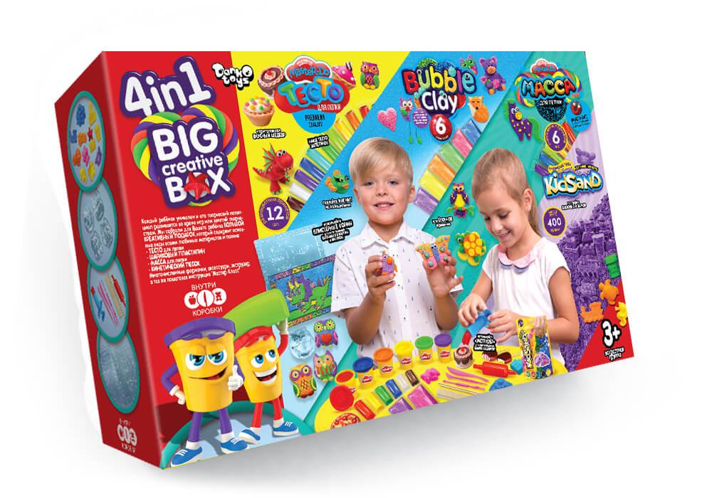 Набор креативного творчества 4в1 BIG CREATIVE BOX 1BCRB-01-01U