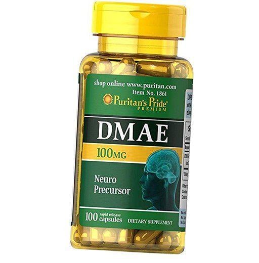 Диметиламиноэтанол Puritan's Pride DMAE 100 100 капс. (72367017)