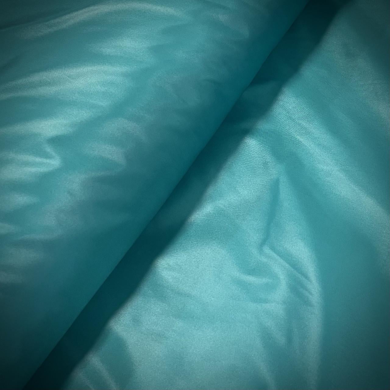 Ткань плащевка лаке Бирюзовый (24479067)