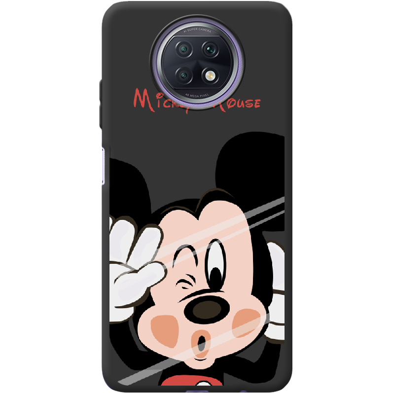 Чехол BoxFace Xiaomi Redmi Note 9T Mister M Черный силикон (42123-cc58-42207)