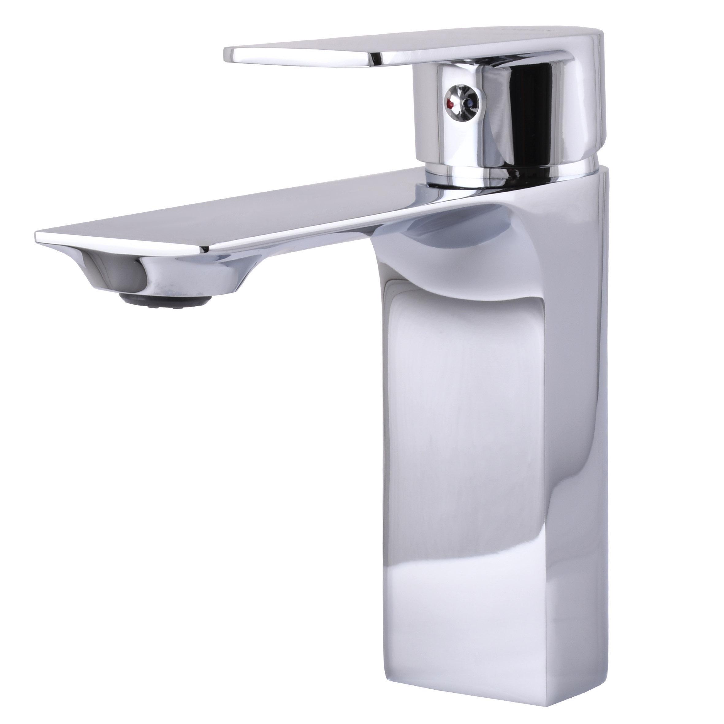 Смеситель для умывальника Globus Lux Хром (18447)