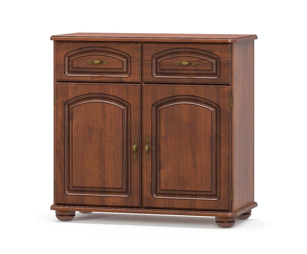 Комод Мебель-Сервис Салма 2Д2Ш из МДФ Вишня портофино