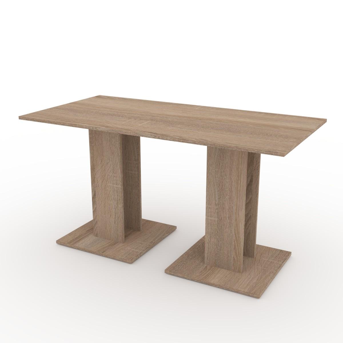 Стол обеденный Компанит КС-8 Дуб Сонома (new1-211) - фото 1 Стол обеденный Компанит КС-8 Дуб Сонома (new1-211) - фото 1