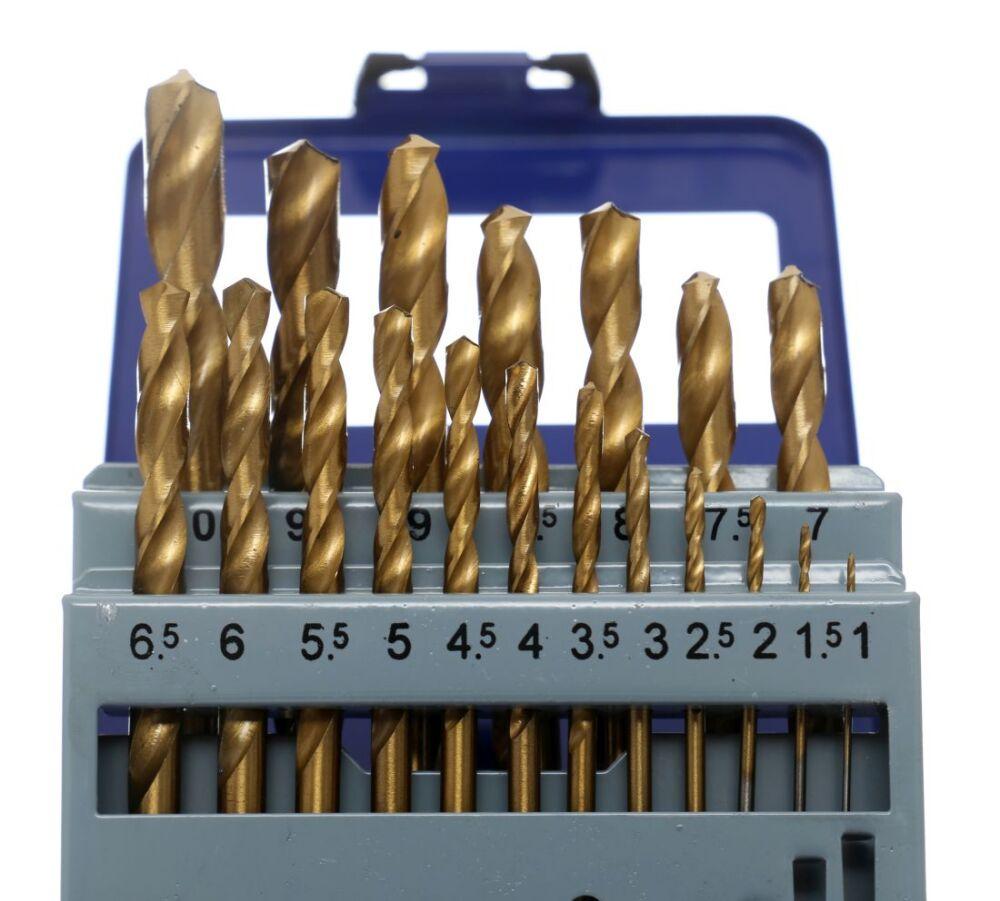 Свердла титанові по металу TAGRED TA1035 ø1,0-10,0 мм 19 шт. - фото 3 Свердла титанові по металу TAGRED TA1035 ø1,0-10,0 мм 19 шт. - фото 3