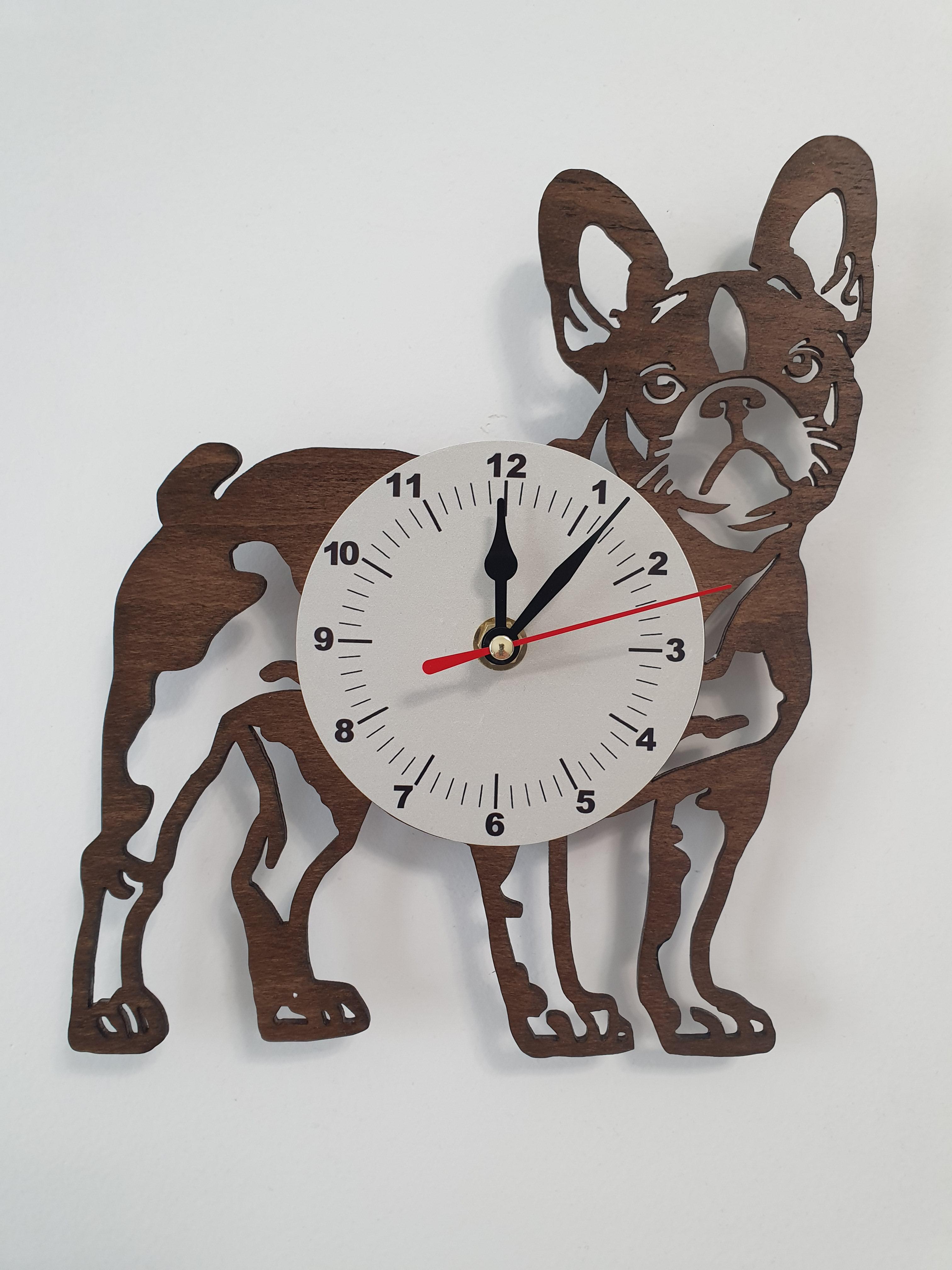 Часы настенные Французский бульдог (3183)