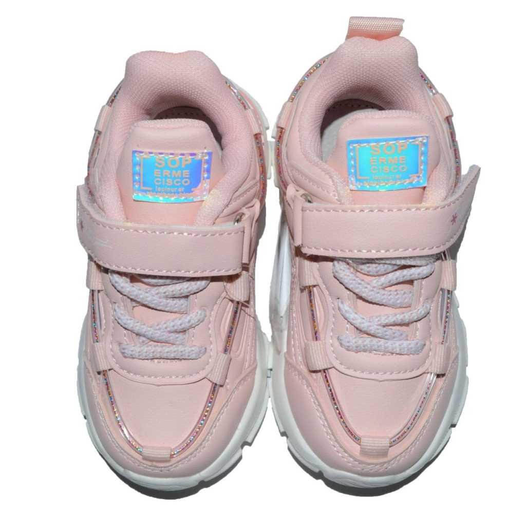 Кроссовки повседневные Bessky В582-4А р. 23 14,9 см Silver/Pink (107-58-43) - фото 5 Кроссовки повседневные Bessky В582-4А р. 23 14,9 см Silver/Pink (107-58-43) - фото 5