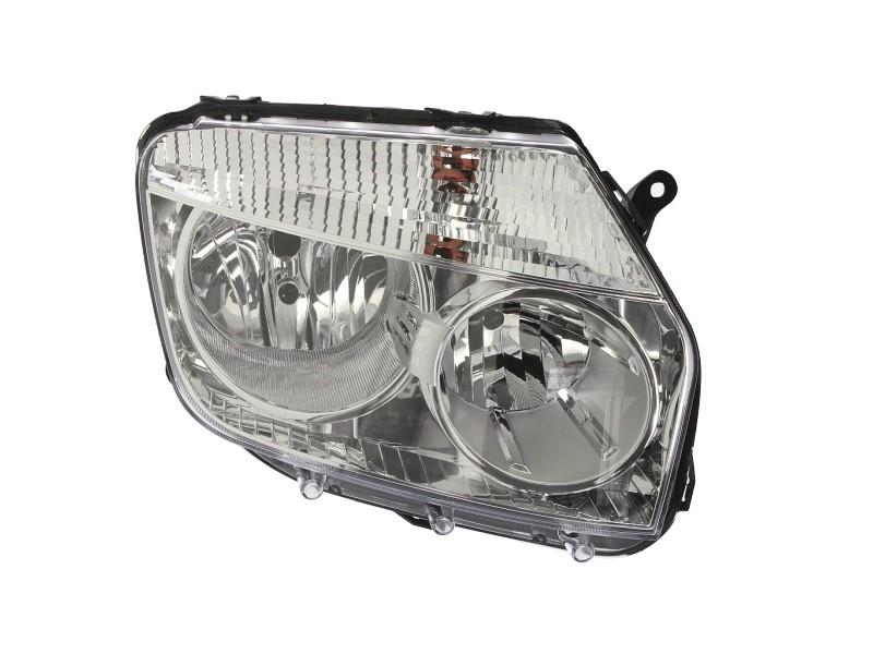 Фара передняя правая Dacia/Renault Duster 2010-2013 H7/H1 (551-1186R-LDEM1)