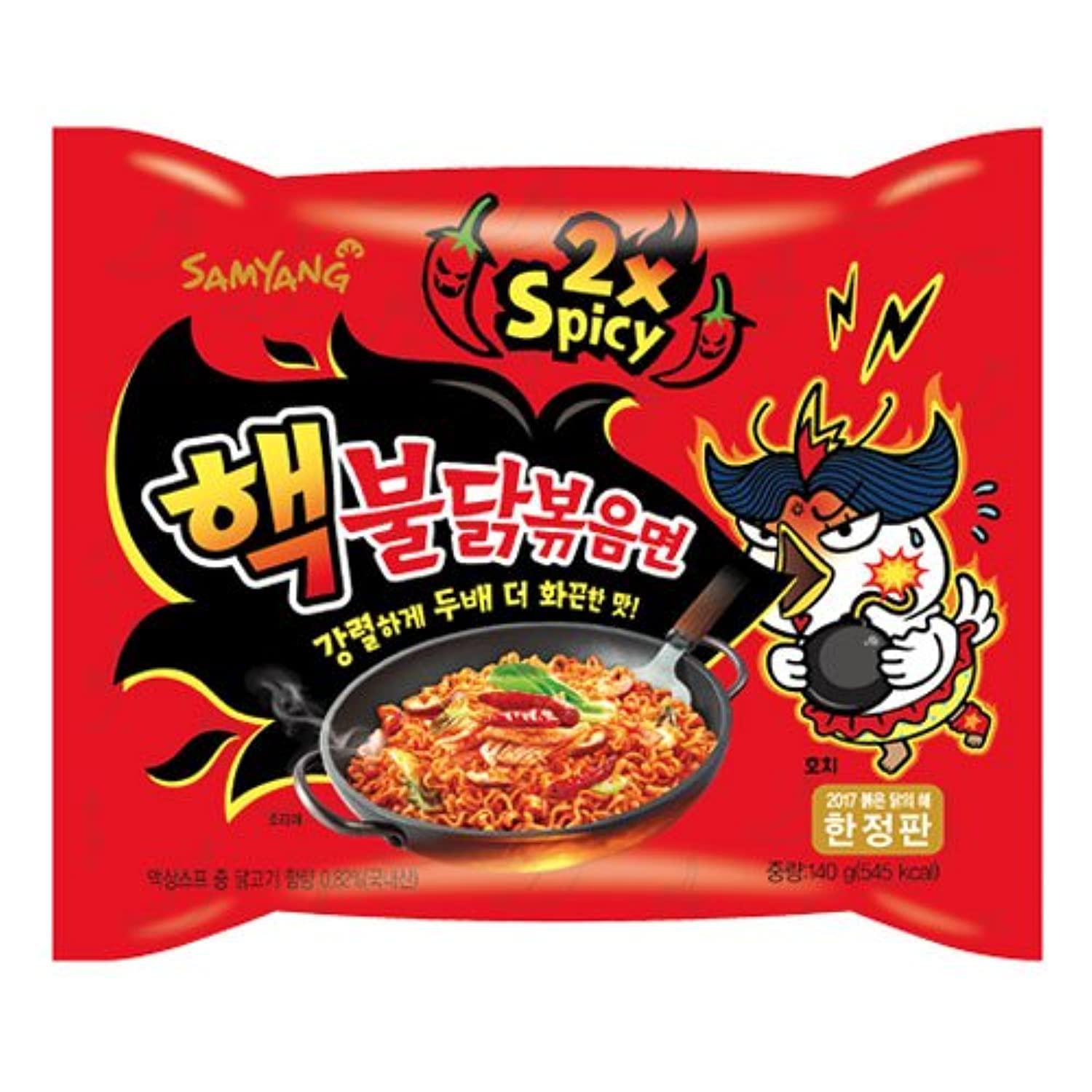 Лапша Samyang Buldak 2x Spicy Hot Chicken Ramen 140 г (r454y6hg)