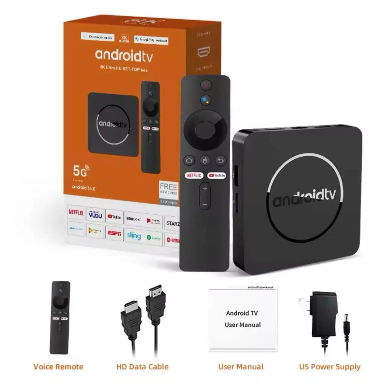 Смарт-приставка Q10 4/32 Гб Android 14 Налаштована - фото 8 Смарт-приставка Q10 4/32 Гб Android 14 Налаштована - фото 8