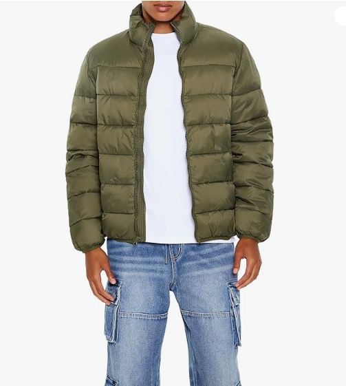 Куртка мужская Forever 21 XL Зеленый (2722134747)