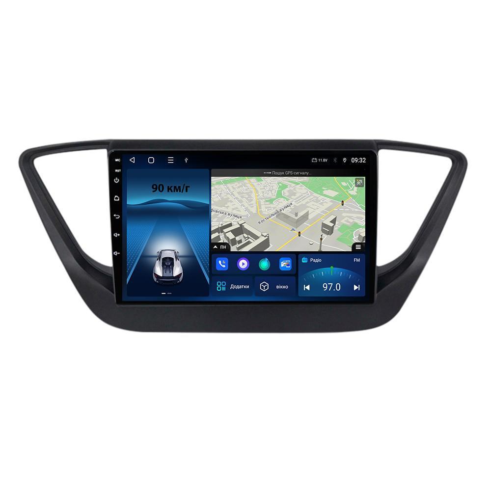 Магнитола штатная BACAR для Hyundai Accent Solaris 2017-2018 black 6/128Gb Individual (11061893)