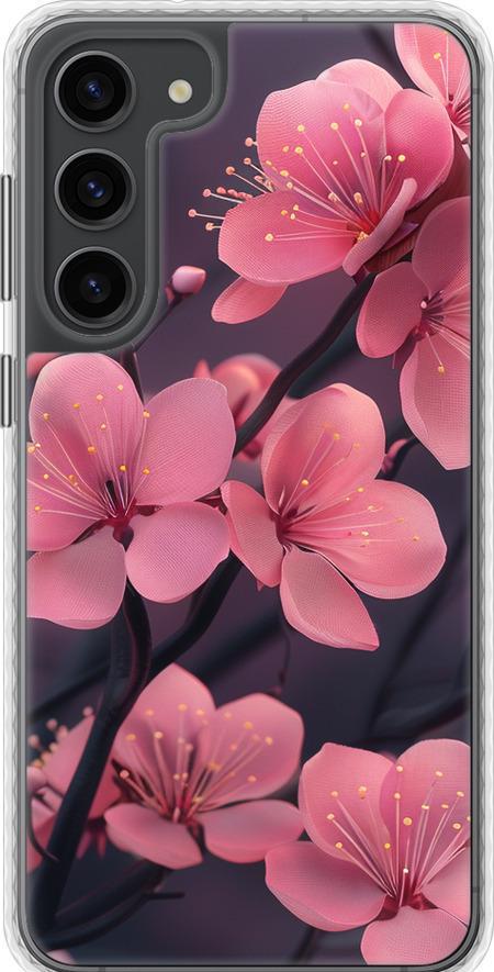 Чехол на Samsung Galaxy S23 Plus Пурпурная сакура (6075pc-2905-42517)