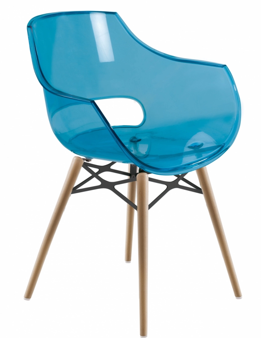 Кресло Litolan Papatya Opal Wox Бук Прозрачно-синий (DR001863) Кресло Litolan Papatya Opal Wox Бук Прозрачно-синий (DR001863)