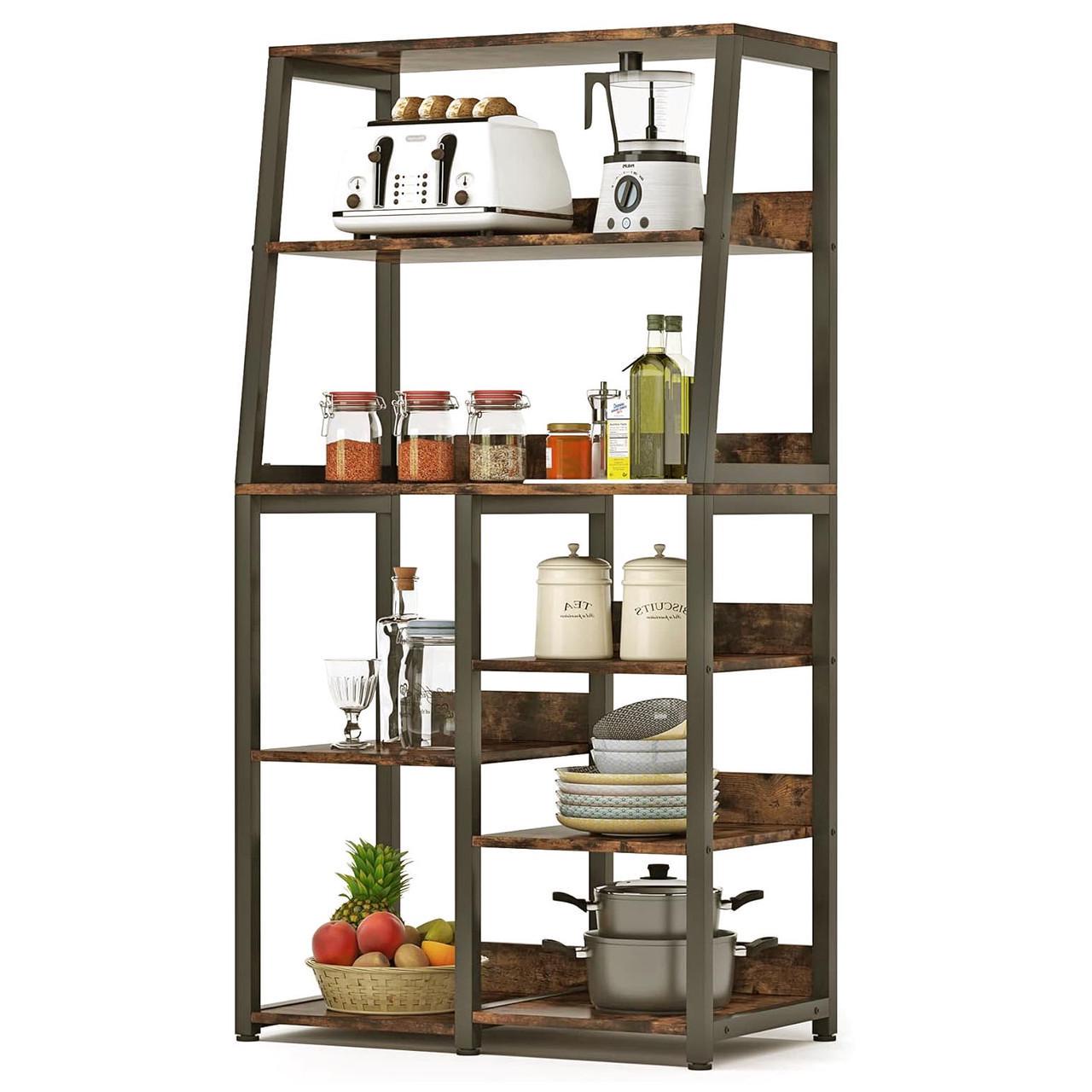 Стеллаж кухонный из дерева Фериль Венге/Капучино (СТА-00581209)