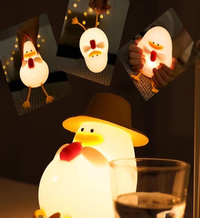 Нічник Shinedo SD-SR084 Happiness Duck LED USB Type-C 0,95W (26843035) - фото 4