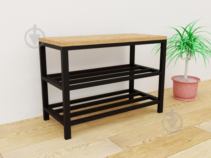 Банкетка GoodsMetall в стиле Лофт 800х500х350 мм Бадди