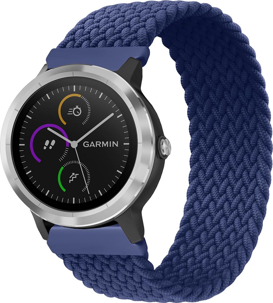 Ремешок Solo Loop для Garmin Vivoactive 3 (145 мм) Blue (22234-28)