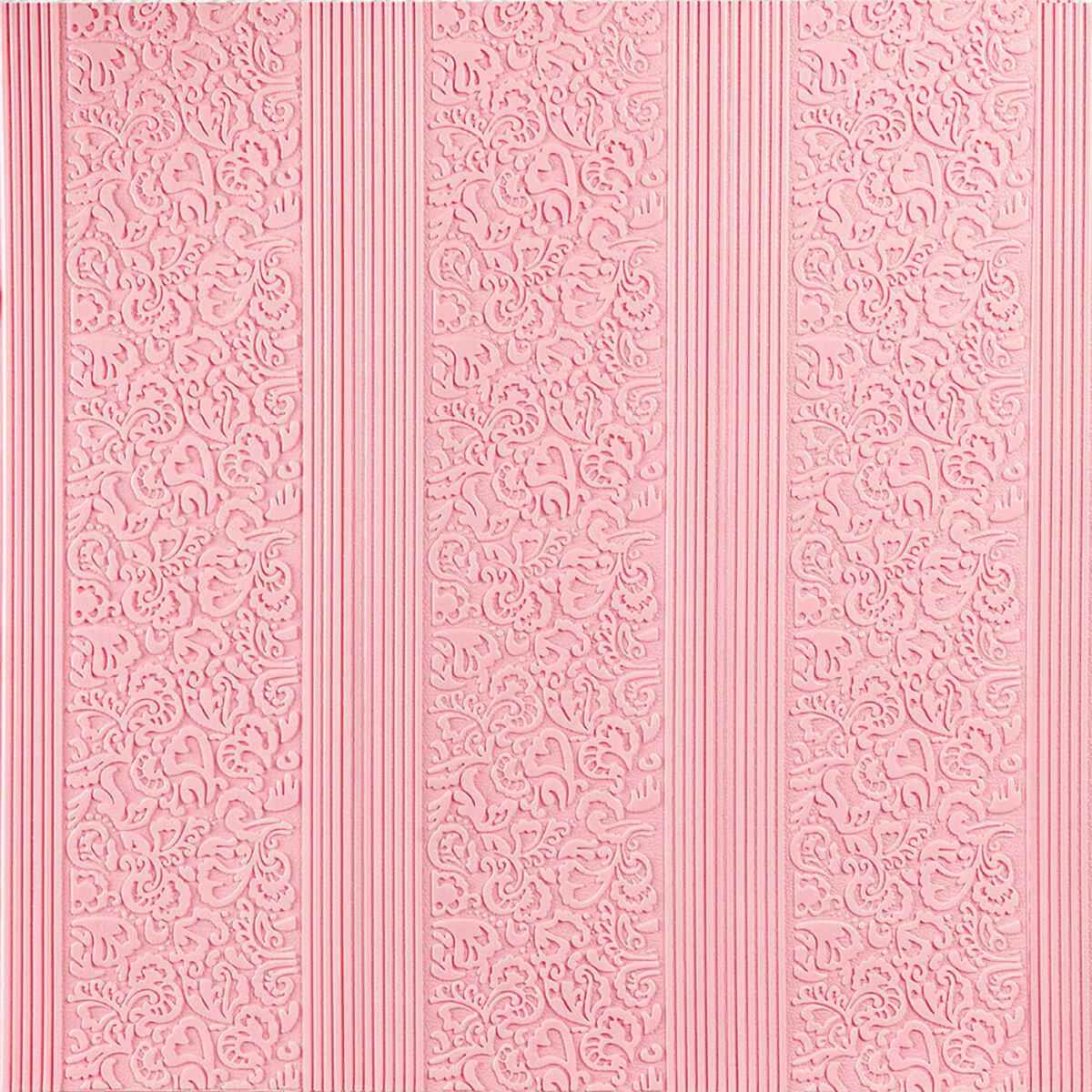 3D-панель на самоклеющейся основе 700х700х5 мм Нежно-розовый (SW-00001330)