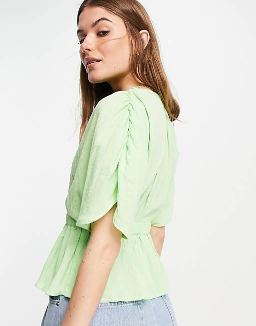 Блуза Asos р. 38 Зелений (113558776) - фото 3 Блуза Asos р. 38 Зелений (113558776) - фото 3