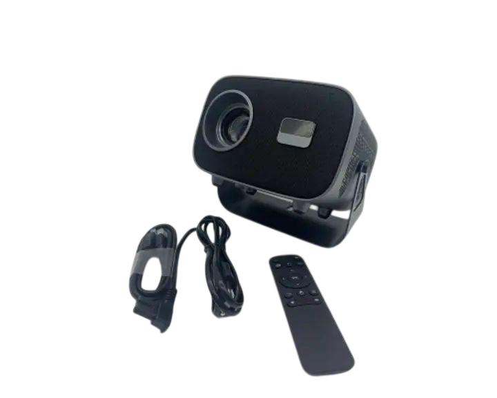 Проектор портативний V8 4K Android 11 з Wi-Fi 2,4G/5G та Bluetooth 5.0 з підтримкою YouTube/Netflix/браузером/іграми (opt-105265)