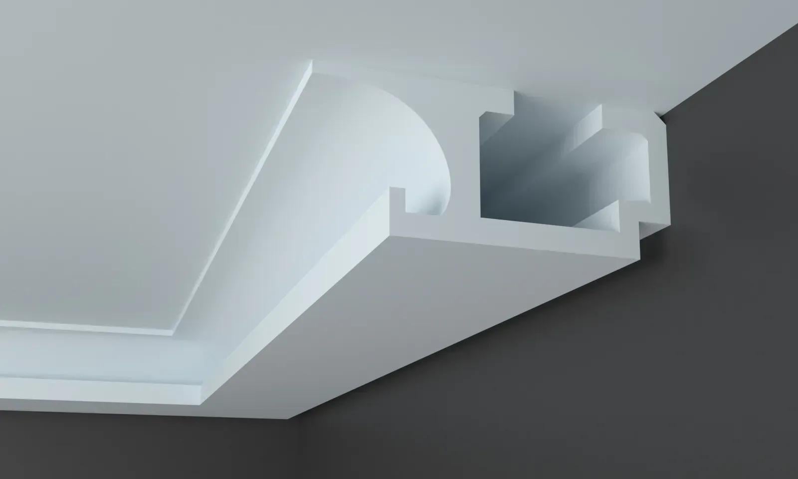 Карниз скрытого освещения LED Tesori KD 409 1,15 м