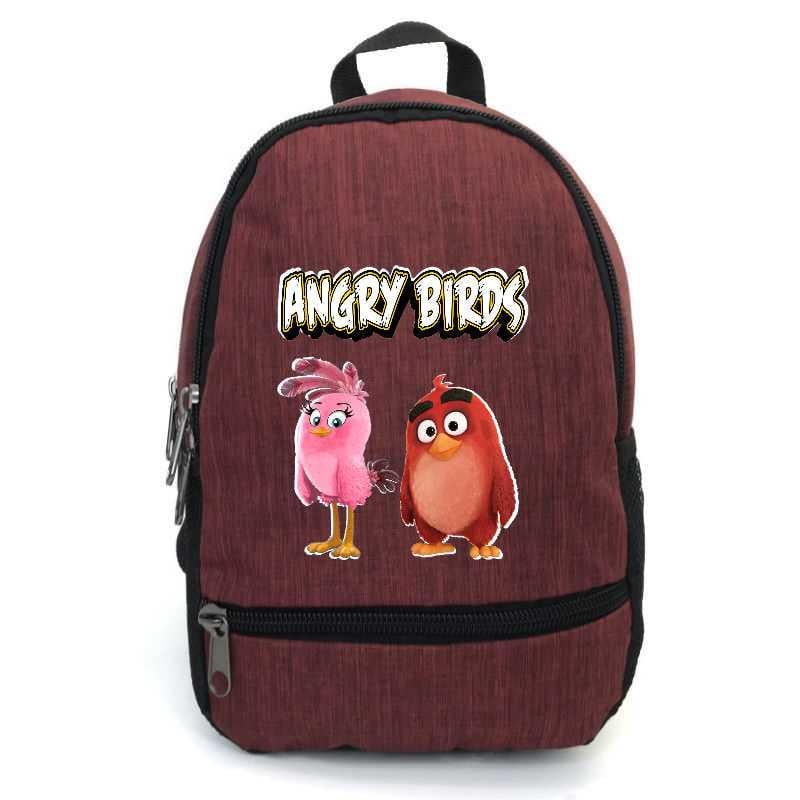 Школьный рюкзак подростковый Cappuccino Toys с принтом Angry Birds ANG-0014 12,5 л Красный (2064157346)
