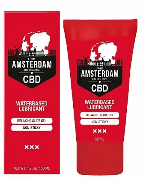 Лубрикант влагалищный CBD from Amsterdam Waterbased Lubricant 50 мл (2179329715)