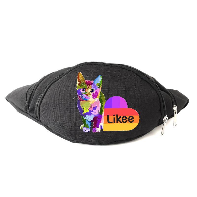 Поясные сумки-бананка Likee OB-L-03 Черный (1267577027)