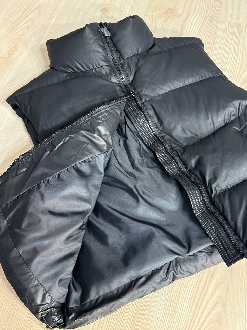 Жилетка жіноча A-N 10013 дута без капюшона р. 44 Чорний - фото 2 Жилетка жіноча A-N 10013 дута без капюшона р. 44 Чорний - фото 2