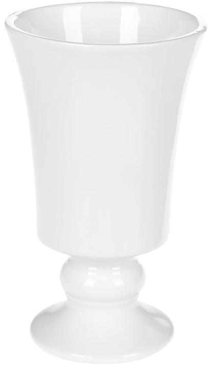 Ваза керамическая Кубок 20,2 см Белый (BD-733-350)