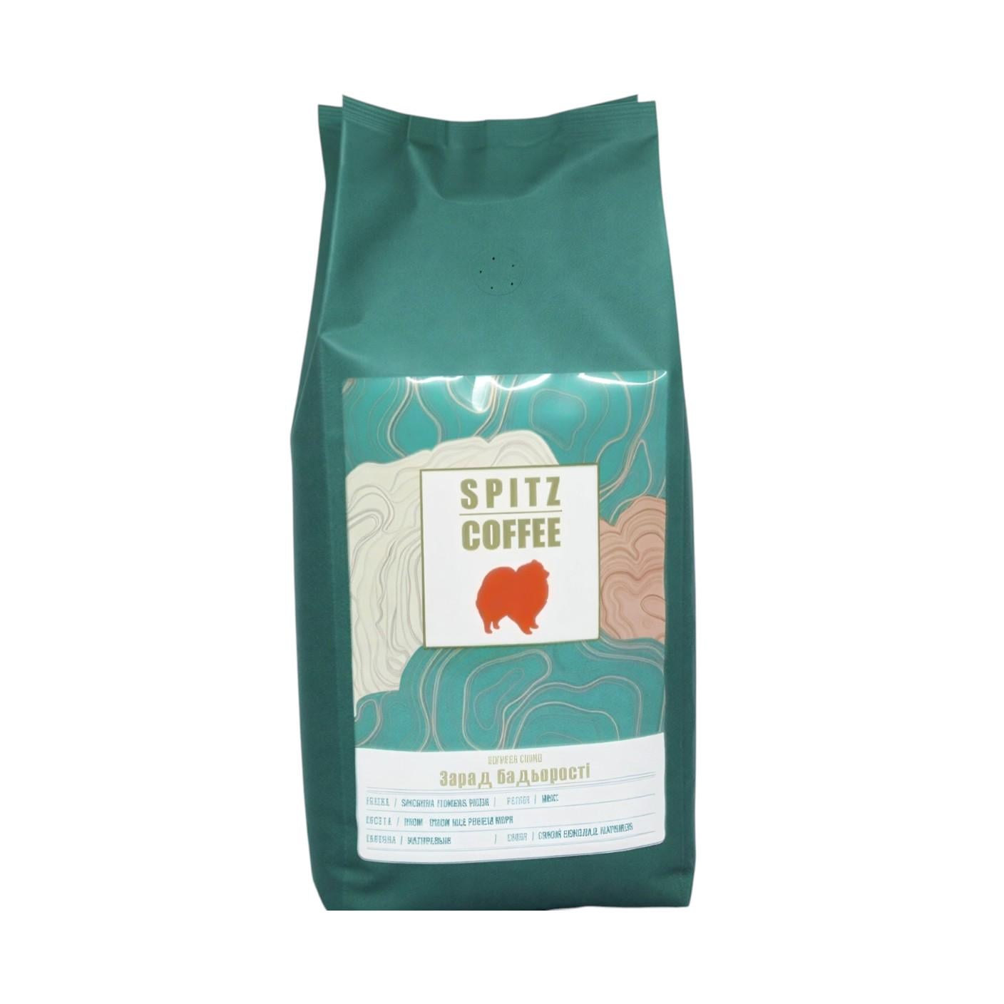 Кофе в зернах SPITZ Coffee Эспрессо заряд бодрости 1000 г (OS-SPITZ-EcspressoZariad-1000)