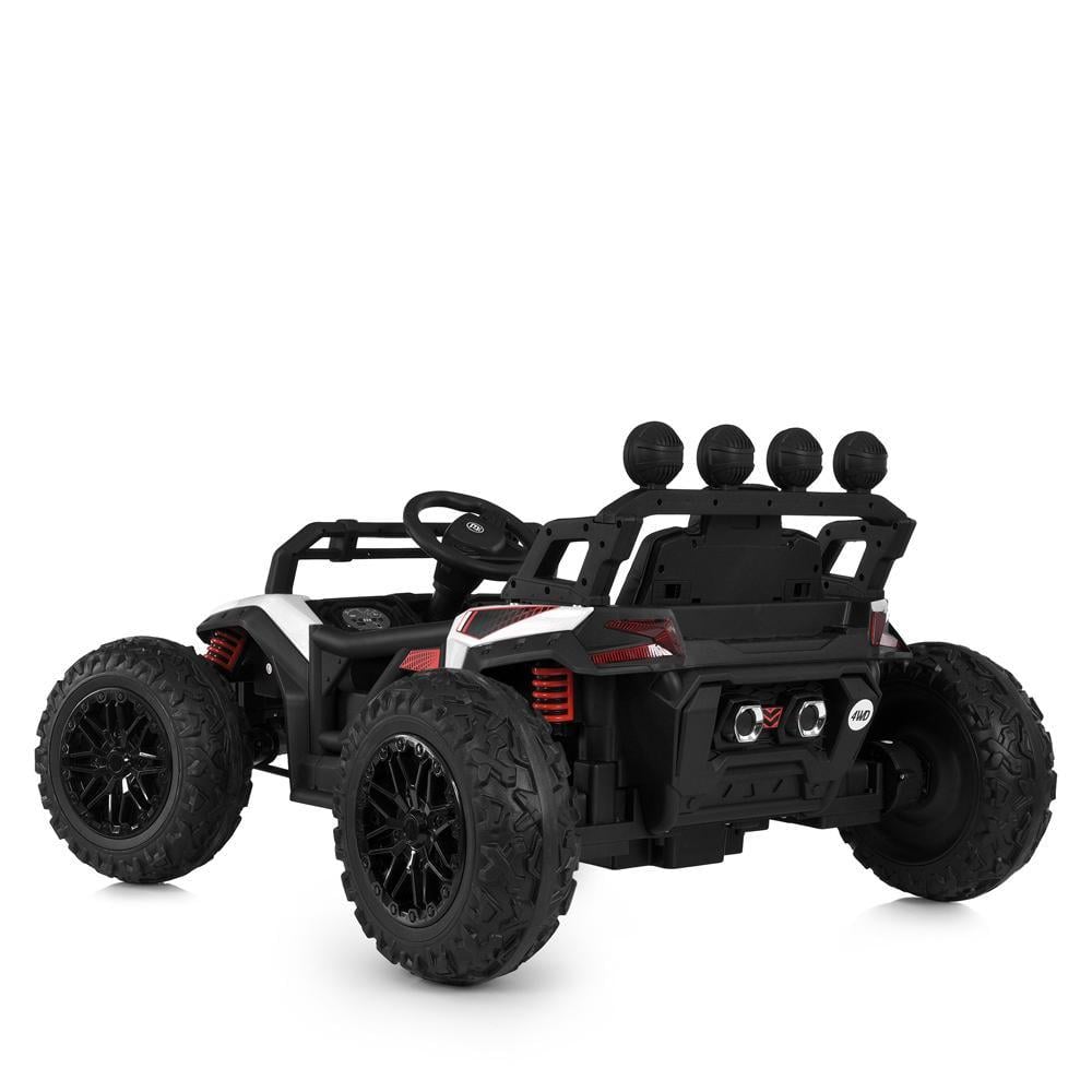 Дитячий електромобіль Bambi баггі M 6073EBLR Білий - фото 3