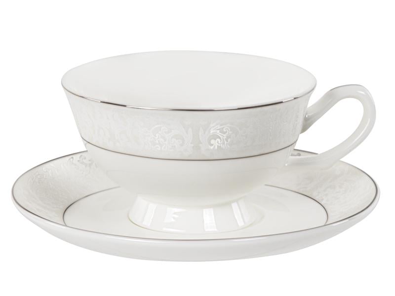 Чайний сервіз Lefard 440-111 на 6 персон з чайником Білий - фото 5 Чайний сервіз Lefard 440-111 на 6 персон з чайником Білий - фото 5