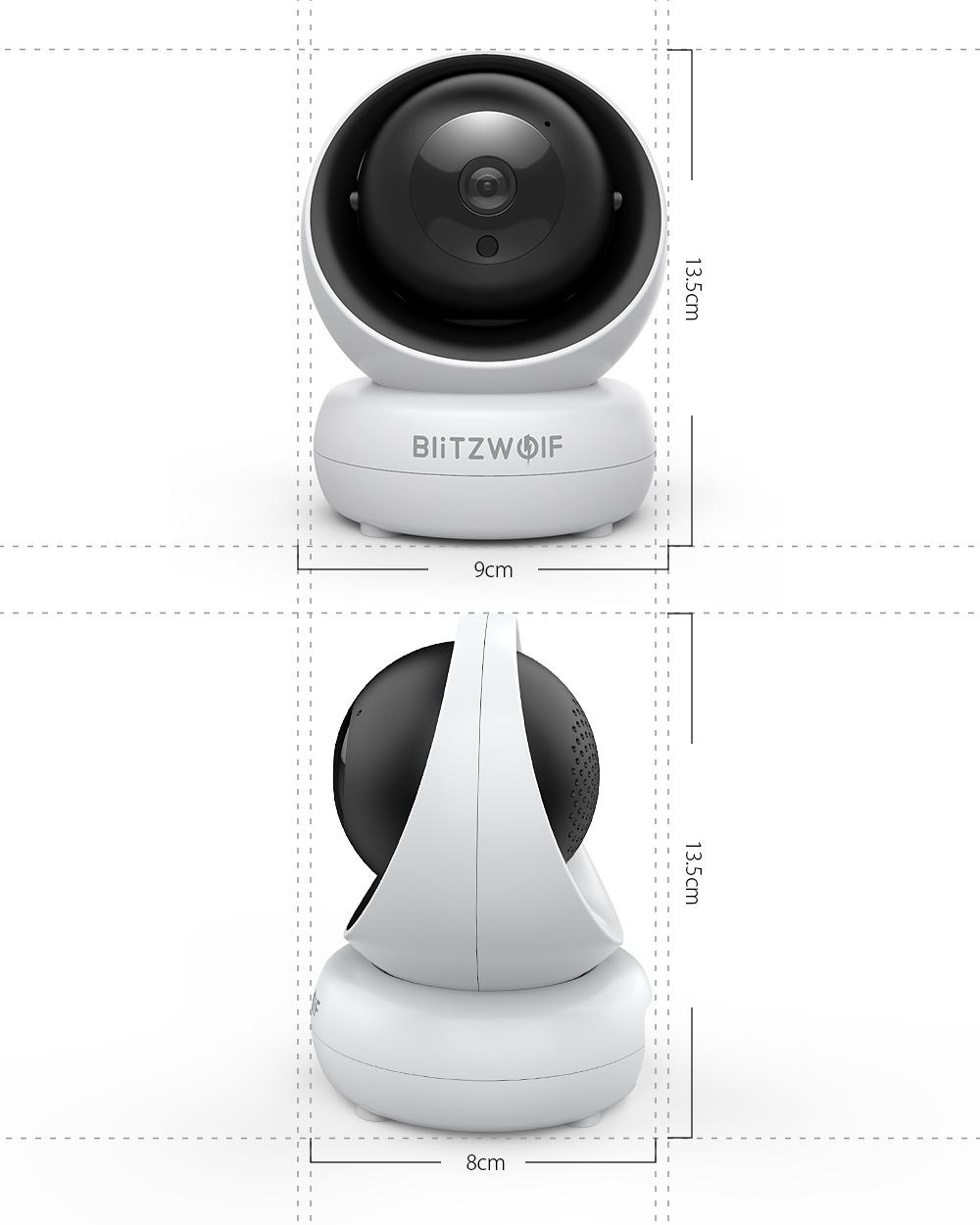 IP Камера BlitzWolf BW-SHC2 Home Security Camera 1080 - фото 2 IP Камера BlitzWolf BW-SHC2 Home Security Camera 1080 - фото 2