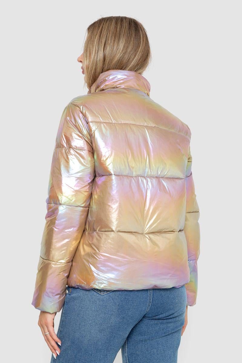 Куртка жіноча Ager демісезонна 243R2022-2 M Бежево-бузковий (113220_825530) - фото 5