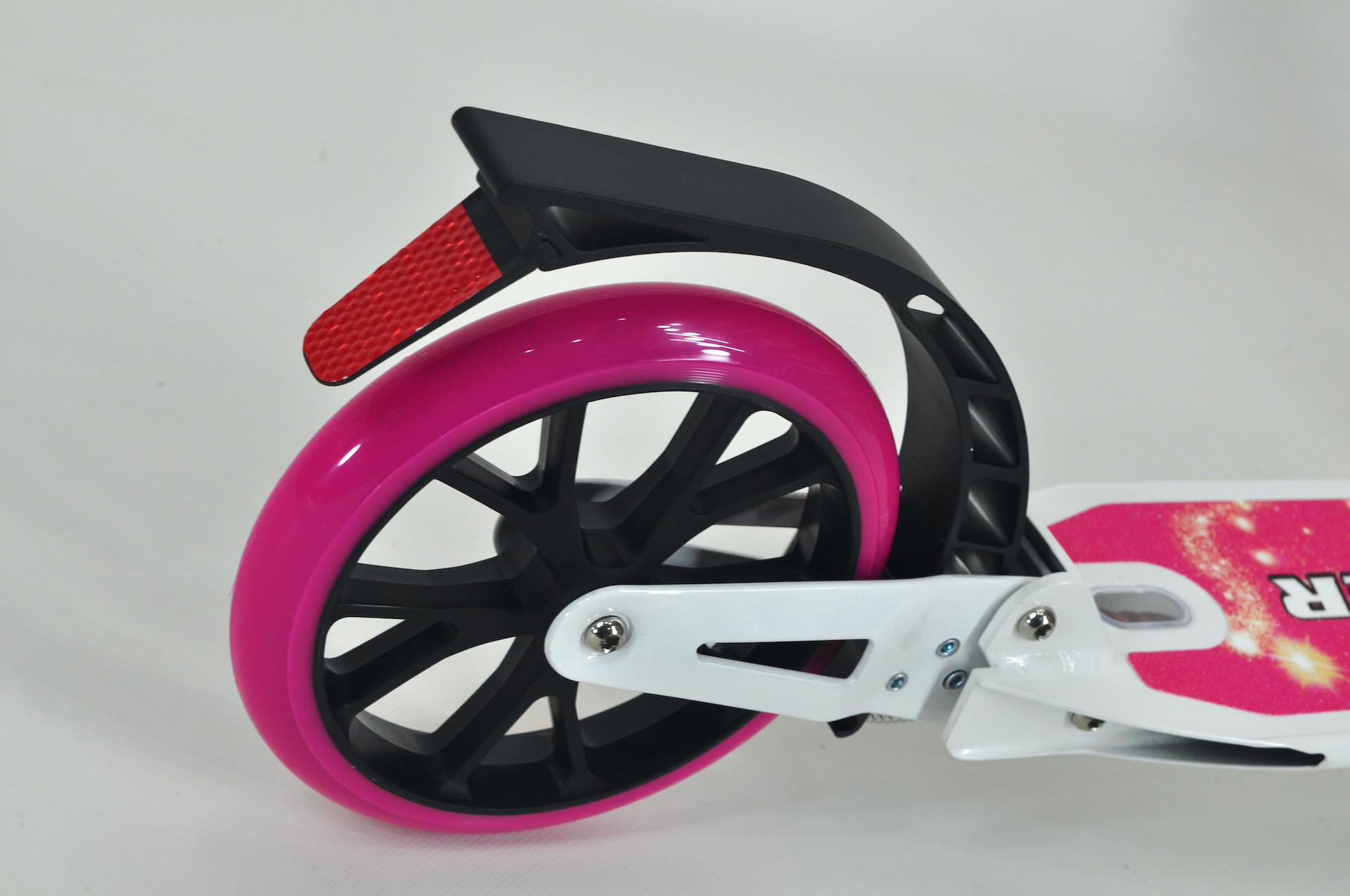 Самокат Maraton Decider з амортизаторами та підногою + ремінь Рожевий - фото 15 Самокат Maraton Decider з амортизаторами та підногою + ремінь Рожевий - фото 15