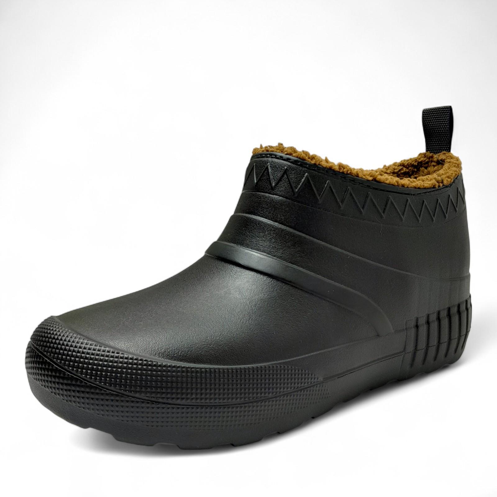 Галоши женские высокие утепленные GIPANIS р. 38 24,5 см Черный (2807724527) - фото 3