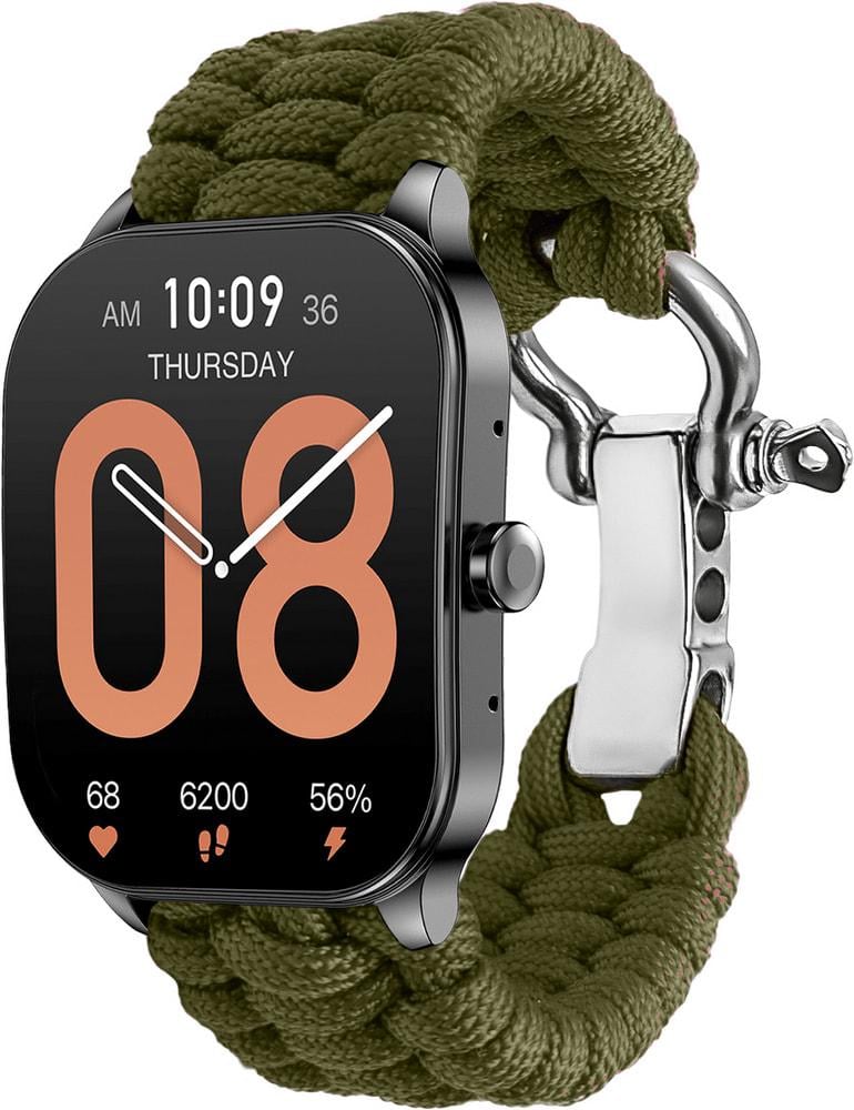 Ремешок из Паракорда Ruper для Amazfit Pop 3S/3R Khaki (34471-17)